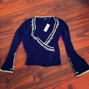 Popular B MOSS sweater NWT🌈